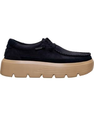 HEYDUDE Austin Edge Ox Nubuck - Blue