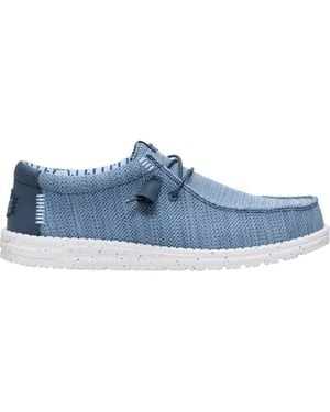 HEYDUDE Wally Stretch Sox - Blue
