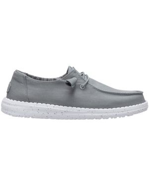 HEYDUDE Wendy Stretch Canvas - Black