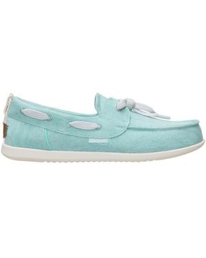HEYDUDE Harbor Breeze Lo Washed Twill - Black