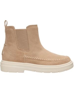 HEYDUDE Sienna Chelsea Boot Suede - Black