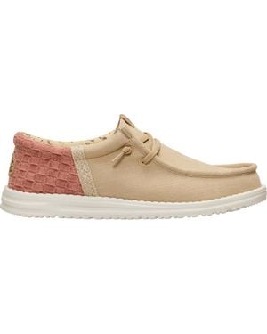 HEYDUDE Wally Funk Summer Stitch - Black