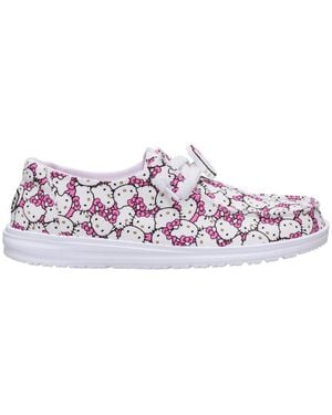 HEYDUDE Hello Kitty X All Over Wendy - Black