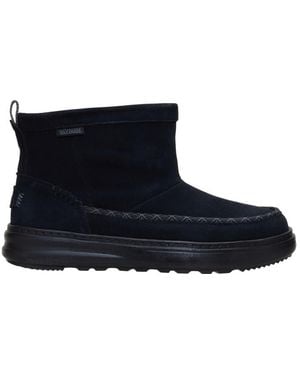 HEYDUDE Remi Toastee Boot Suede - Black