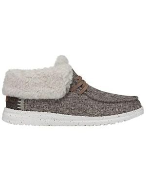 HEYDUDE Wendy Fold Stitch Cosy - Black