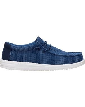 HEYDUDE Wally Mesh - Blue