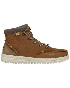 HEYDUDE Bradley Boot Leather - Black