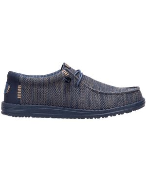 HEYDUDE Wally Stretch Sox - Blue