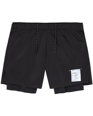 Satisfy TechSilkTM 8" Shorts - Schwarz