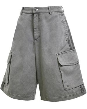 adidas Washed Cargo Twill Jorts - Grau