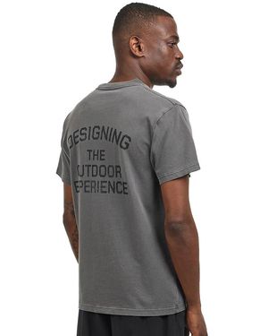 Snow Peak Recycled Cotton Dyed T-Shirt SPC - Schwarz
