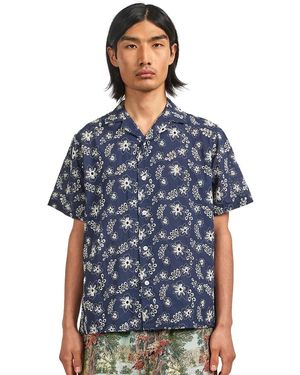 Portuguese Flannel Folclore 4 Shirt - Blau