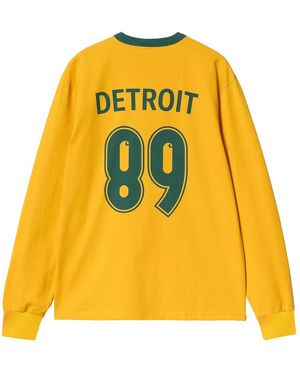 Carhartt L/S 89 Ringer T-Shirt - Gelb