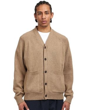 Universal Works Pocket David Cardigan - Natur