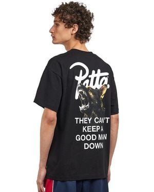 PATTA Bark T-Shirt - Schwarz