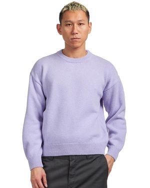 COLORFUL STANDARD Oversized Merino Wool Crew - Lila