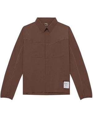 Satisfy Peaceshell River Shirt - Braun