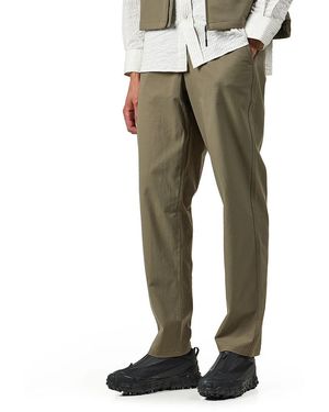 Norse Projects Ezra Relaxed Solotex Twill Trouser - Grün