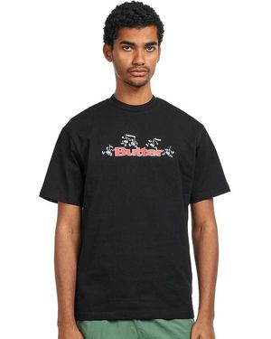 Butter Goods Tempo Logo Tee - Schwarz