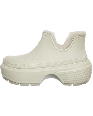 Crocs™ Stomp Lined Shorty Boot - Weiß