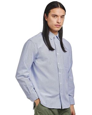 FRIZMWORKS OG Stripe Oversized Shirt - Blau