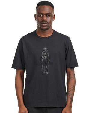 C.P. Company Logo T-Shirt - Schwarz