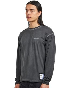 Satisfy AuraLite Long Tee - Grau