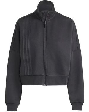 adidas Off Placed 3-Stripes Zip Up - Schwarz