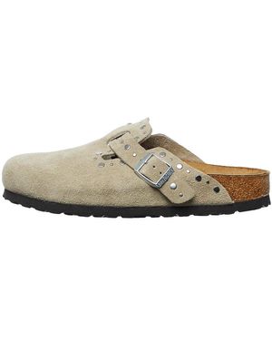 Birkenstock W Boston Rivet - Grau
