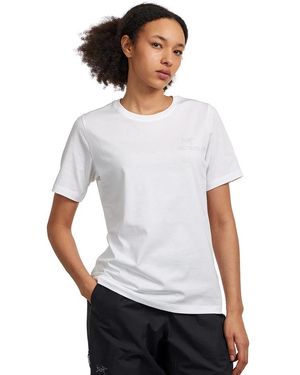 Arc'teryx Kragg SL Cotton Emblem Crew SS - Weiß