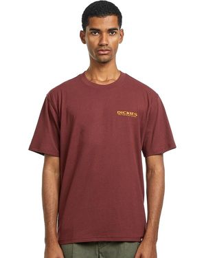 Dickies Burns Tee SS - Rot