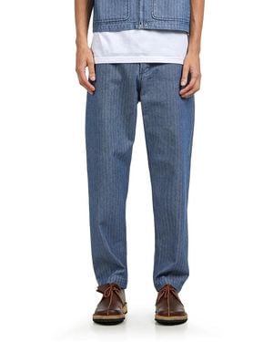 Universal Works Military Chino - Blau