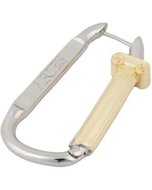 Aries Mini Column Carabiner Earring - PAIR - Mettallic