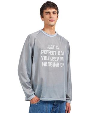 Comfy Outdoor Garment Quick Dry Mesh Tee L/S - Grau