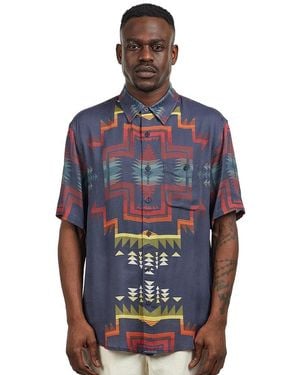 Pendleton Vacation Shirt - Blau