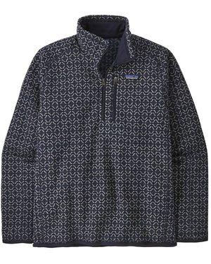 Patagonia Better Sweater 1/4 Zip - Blau