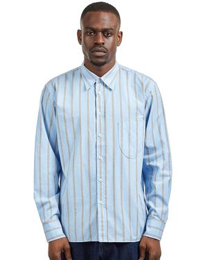 Universal Works Lazy Day Shirt - Blau
