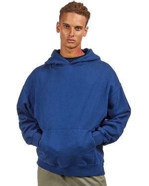 COLORFUL STANDARD Organic Oversized Hood - Blau