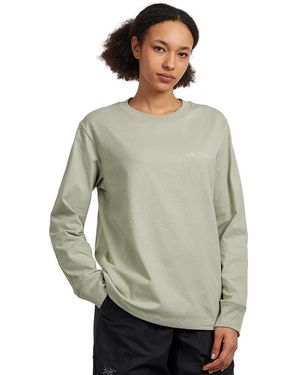 Arc'teryx Kragg Cotton Bird Crew LS - Grau