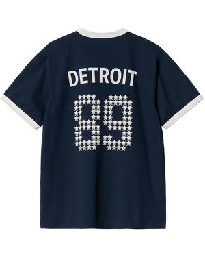 Carhartt S/S 89 Ringer T-Shirt - Blau