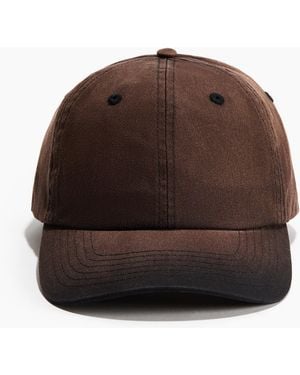 H&M Cap aus Baumwolltwill - Braun