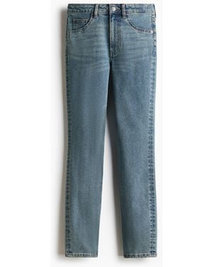 H&M Skinny High Waist Ankle Jeans - Blau
