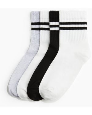 H&M 5er-Pack Socken - Schwarz