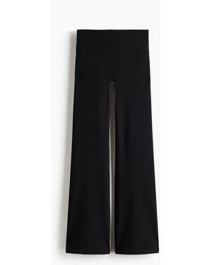 H&M Flared sportlegging Met Softmove - Zwart