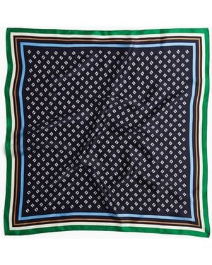 H&M Bedrucktes Seidentuch - Blau