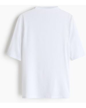 H&M Warme Top Met Turtleneck - Wit