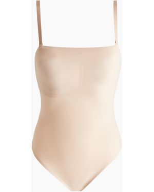 H&M Stringbody Van Microvezel - Wit