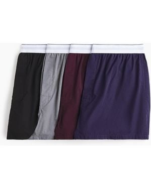 H&M 4er-Pack Boxershorts - Blau
