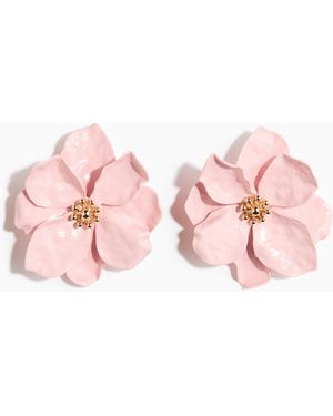 H&M Blütenförmige Ohrringe - Pink