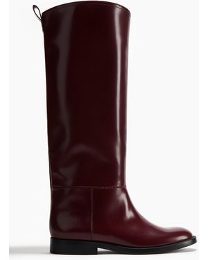H&M Kniehohe Stiefel - Rot